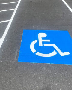 ADA compliant marking